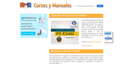 Desktop Screenshot of cursosymanualesgratis.com