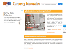 Tablet Screenshot of cursosymanualesgratis.com